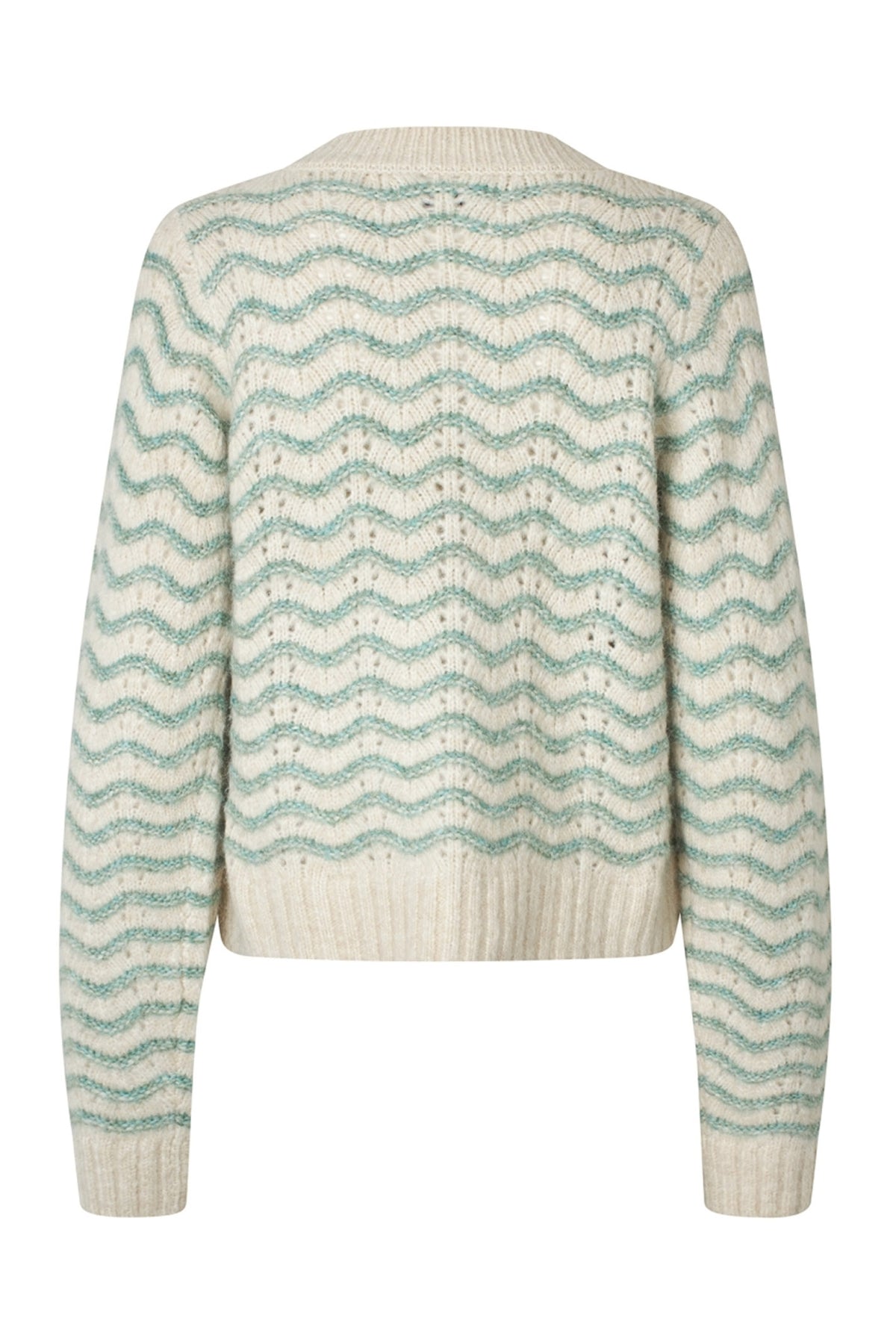 LanoLL Cardigan Knit LS 49 Dusty Green - 25404-5002