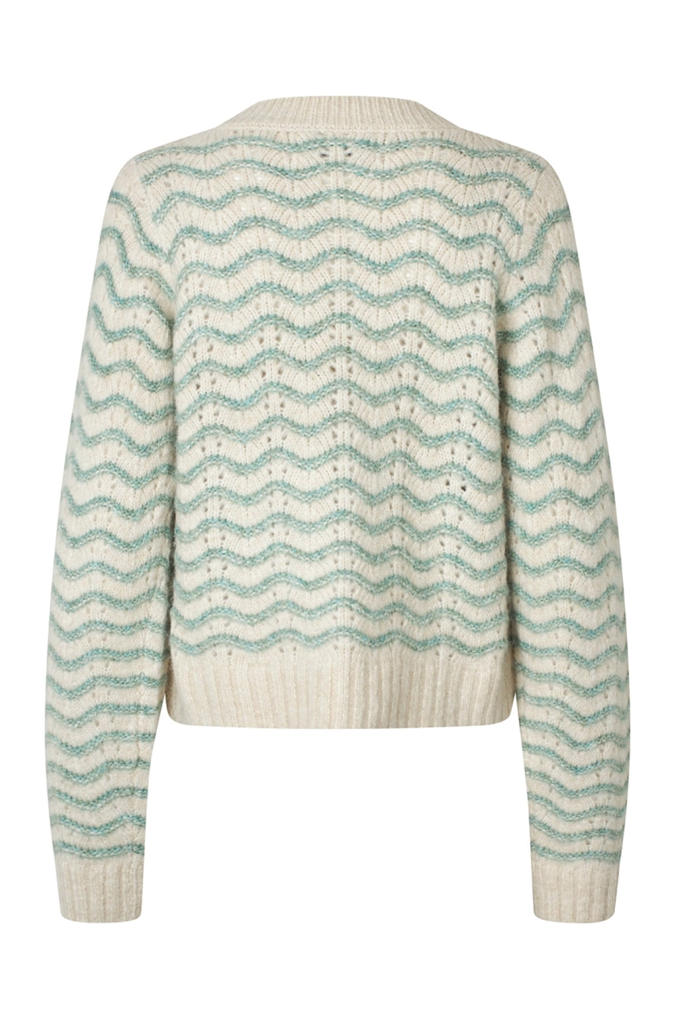 LanoLL Cardigan Knit LS 49 Dusty Green - 25404-5002
