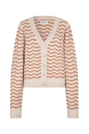 LanoLL Cardigan Knit LS 58 Camel - 25404-5002