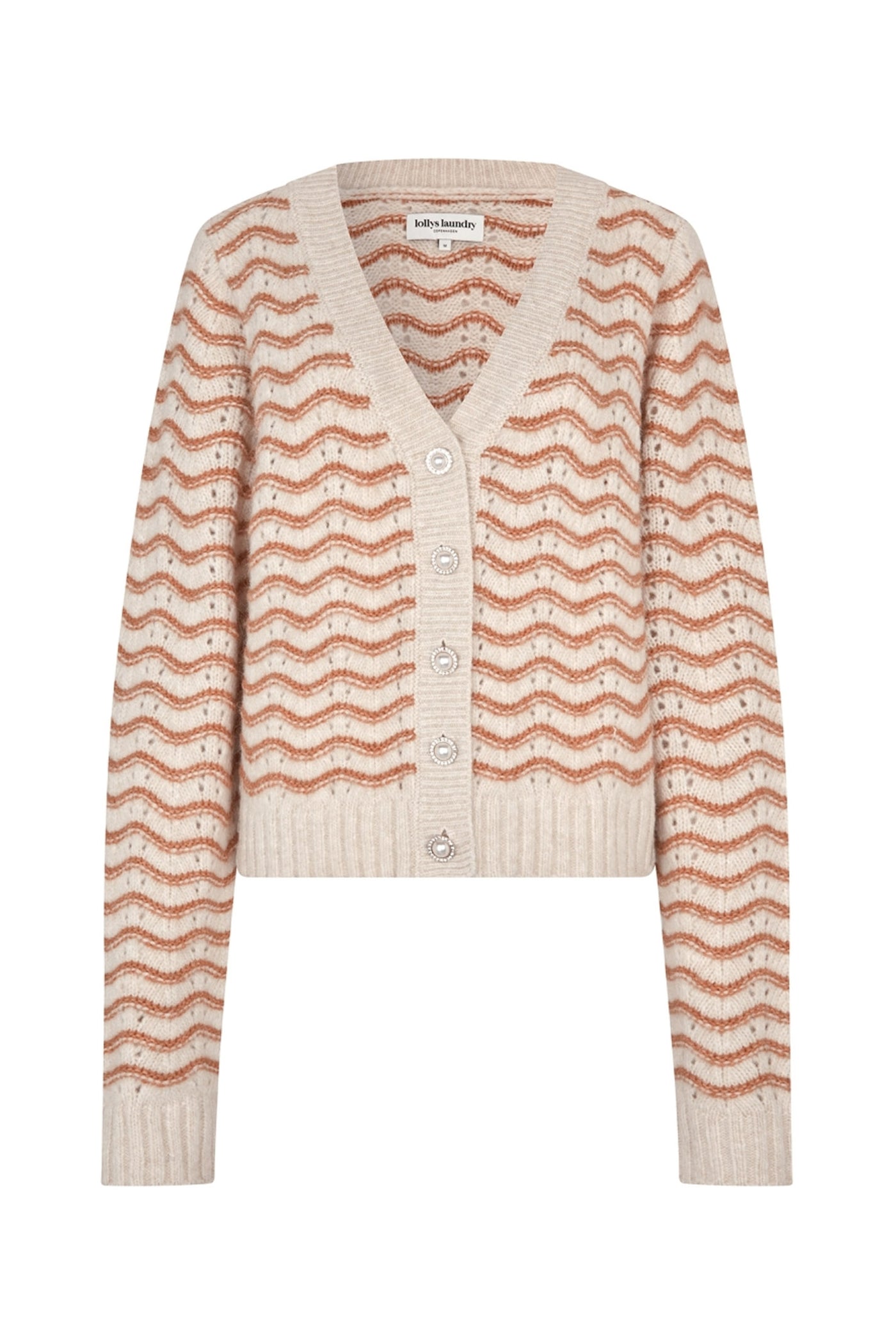 LanoLL Cardigan Knit LS 58 Camel - 25404-5002