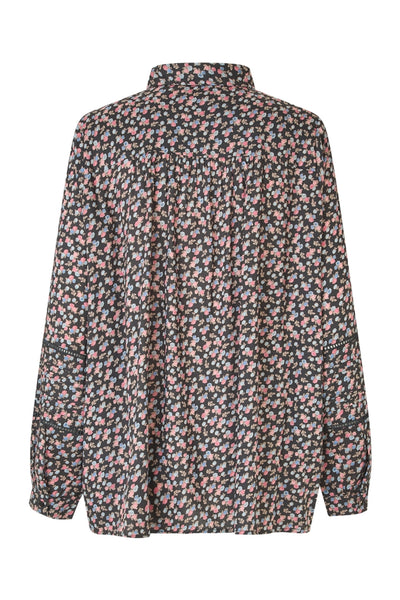 LariLL Shirt LS 18 Washed Black - 25441-1028 Thumbnail