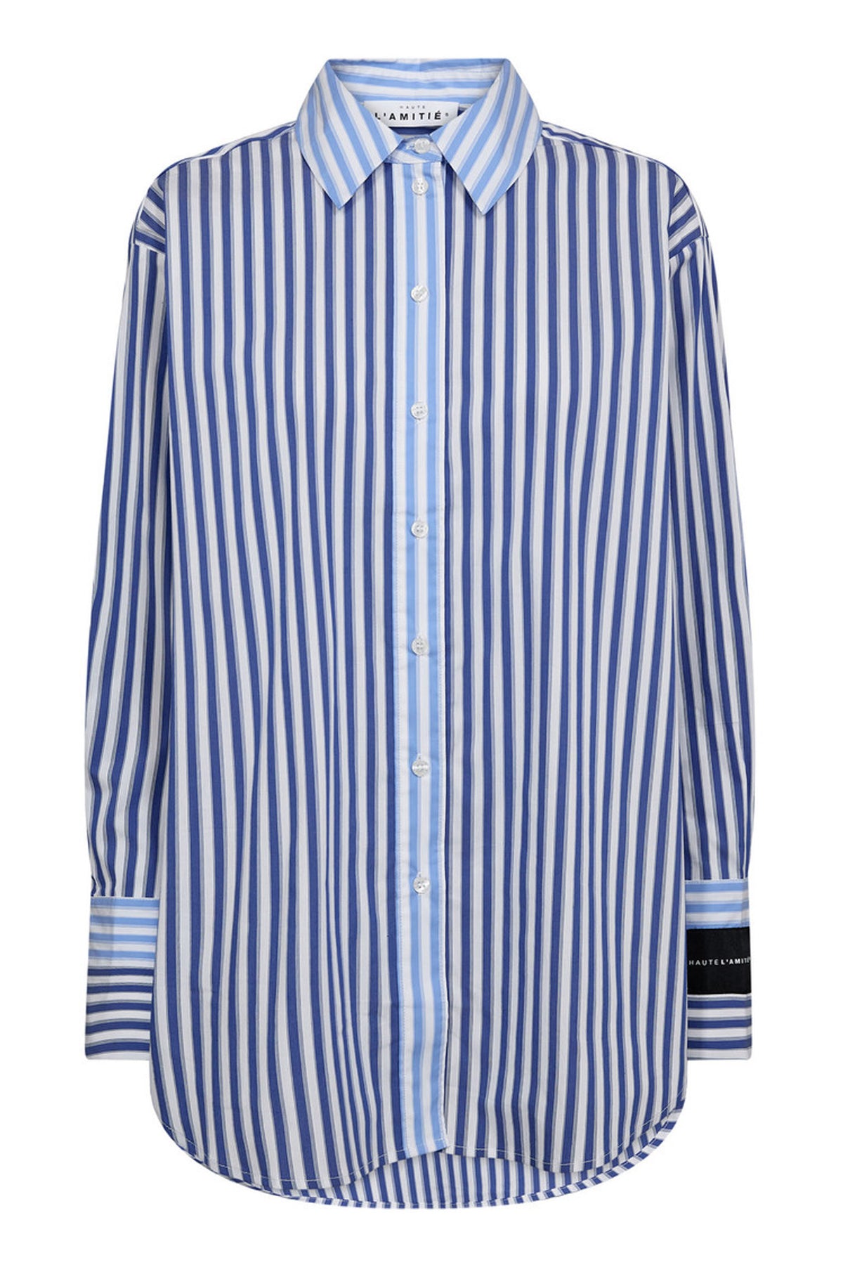 Lark Mix Stripe Shirt White/ Blue Mix - HL10480