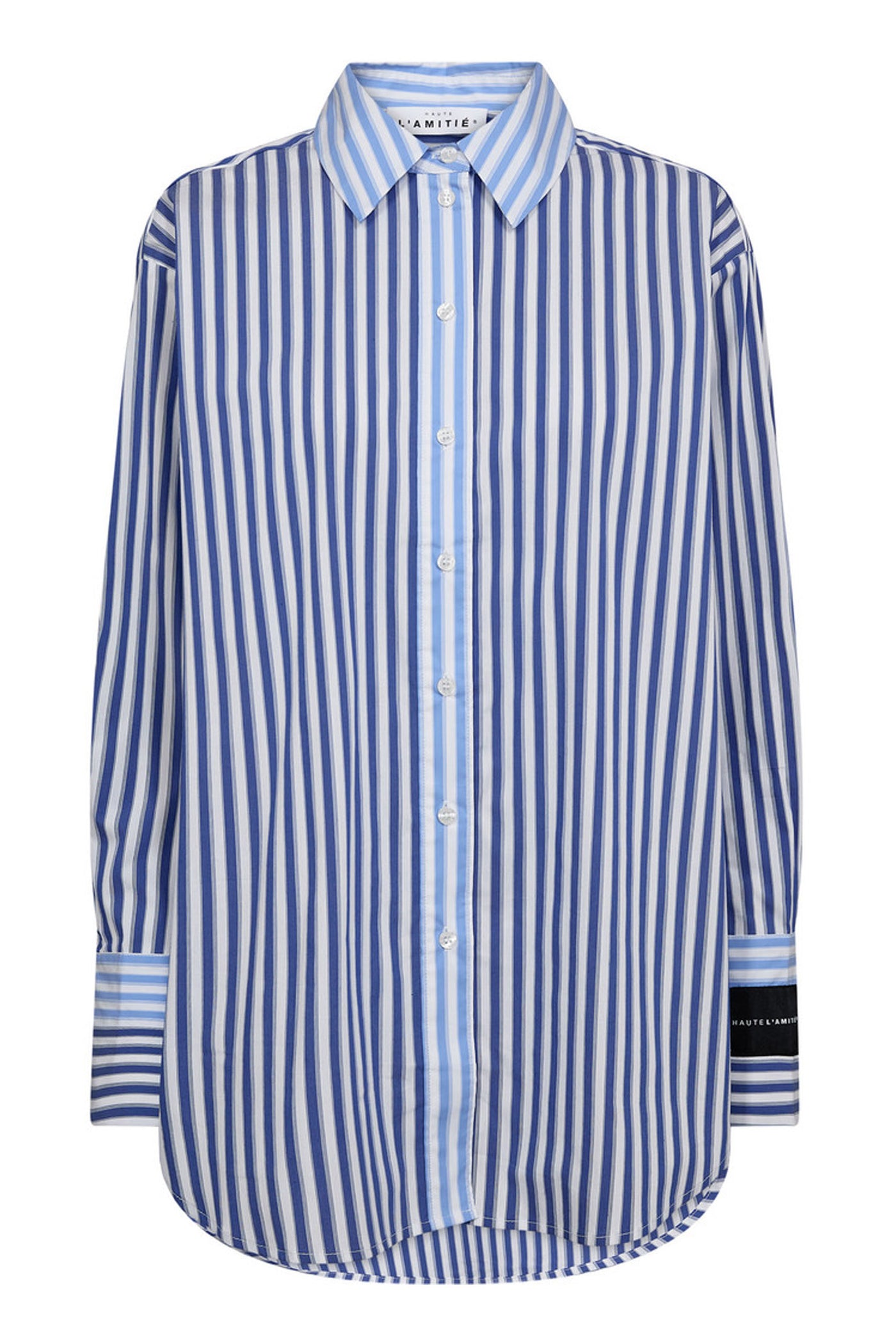 Lark Mix Stripe Shirt White/ Blue Mix - HL10480