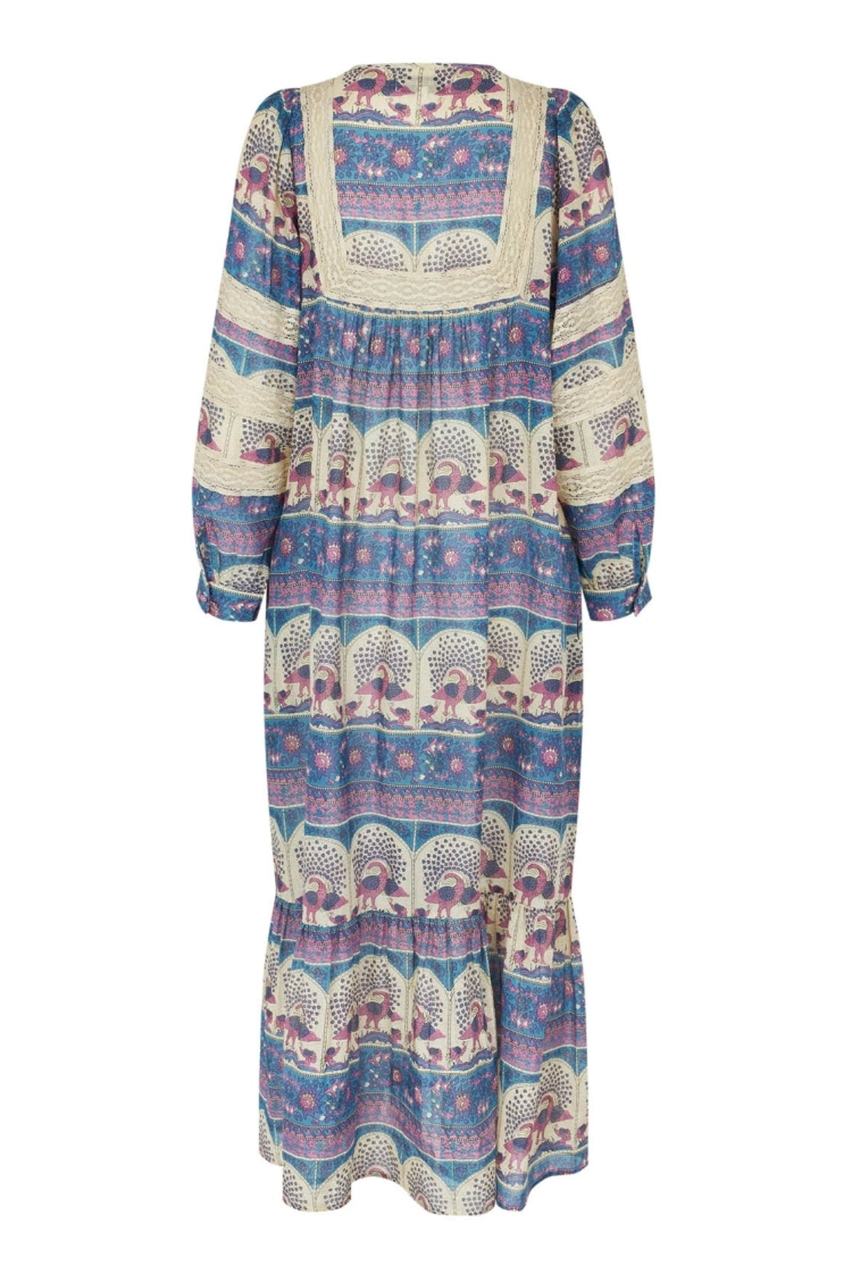 LatourLL Maxi Dress LS 20 Blue - 26177-3030