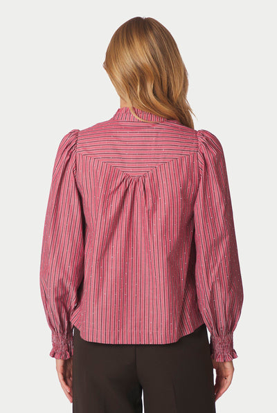 Astrida Soft Stripe Stone Blou DARK ROSE - 170370 Thumbnail