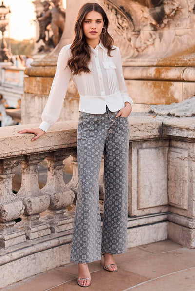 WOVEN BLOUSE OFF WHITE - 264805 Thumbnail