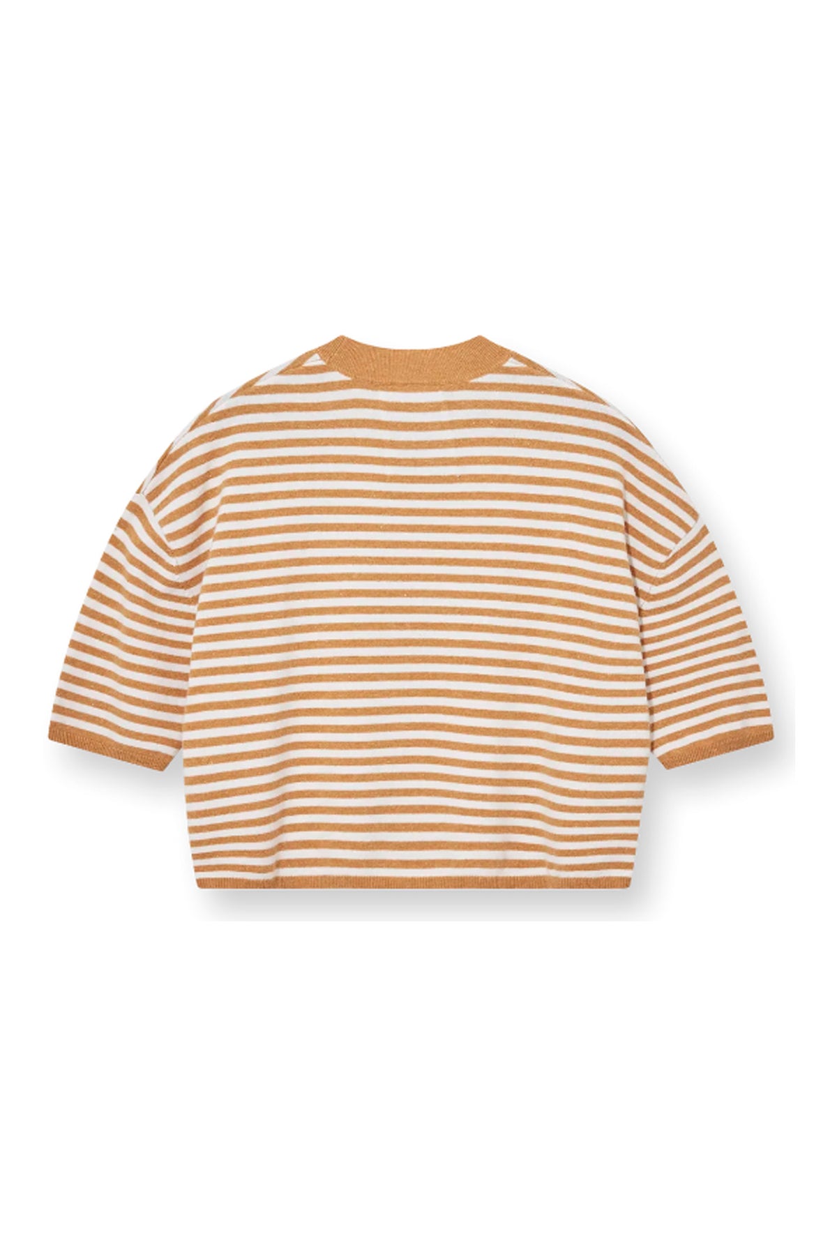 MMHPoetic Stripe Knit BONE BROWN - 800298