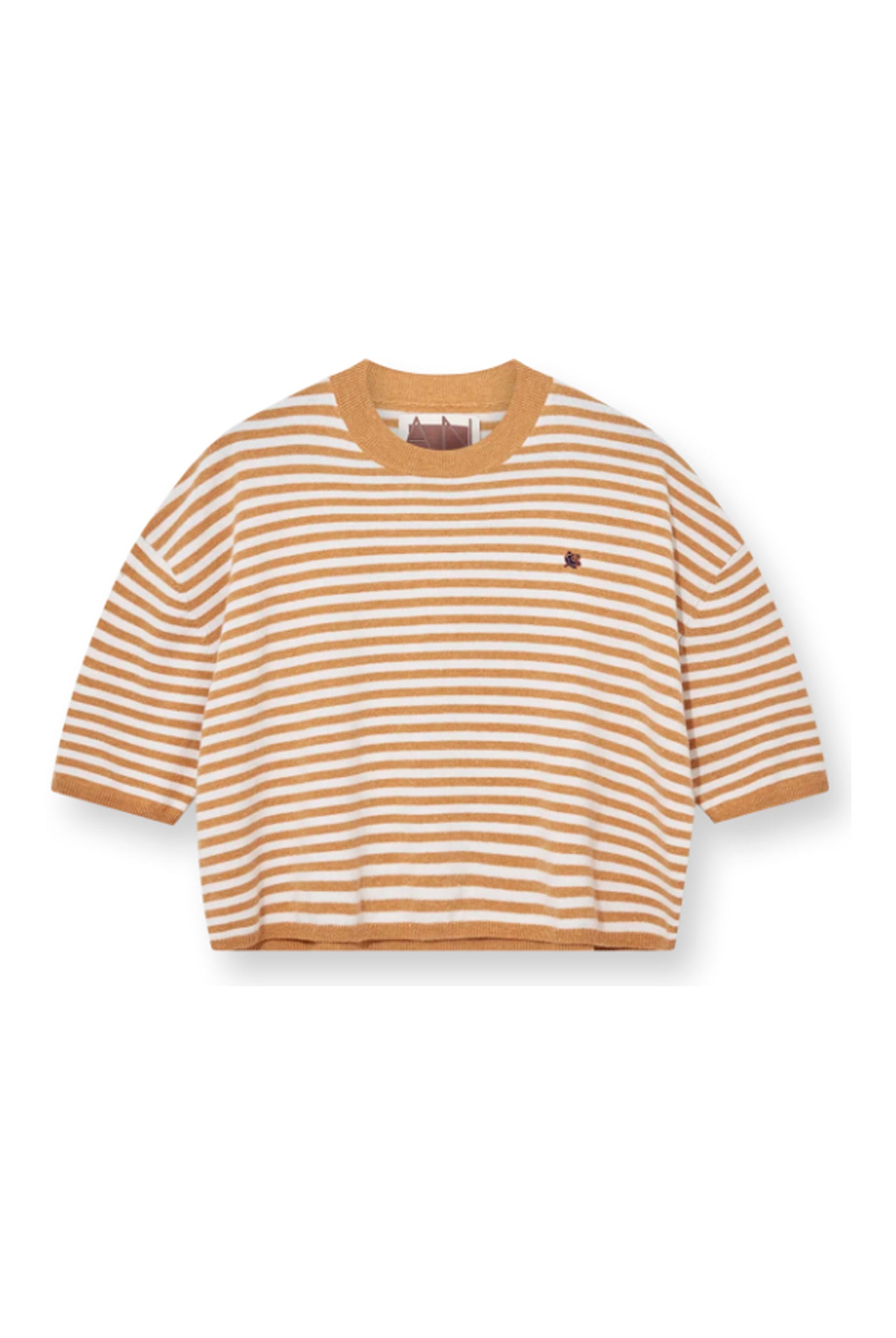 MMHPoetic Stripe Knit BONE BROWN - 800298