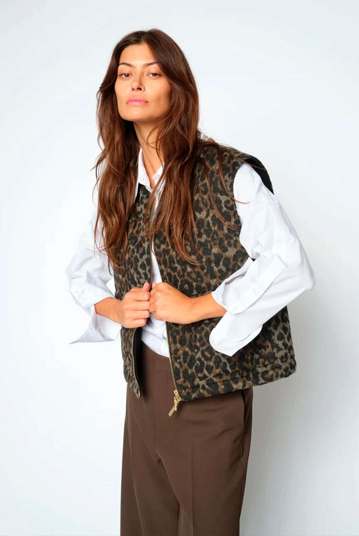 MMElise Leo Vest Black - 181440