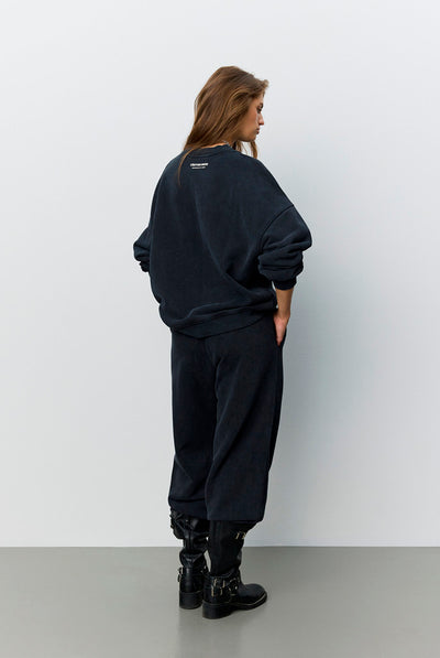 Parossw Oversize Sweatshirt Washed black - S264330 Thumbnail