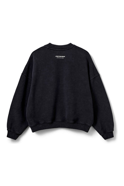 Parossw Oversize Sweatshirt Washed black - S264330 Thumbnail