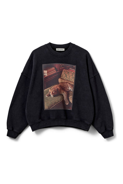 Parossw Oversize Sweatshirt Washed black - S264330 Thumbnail