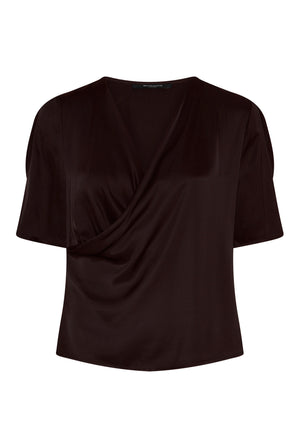 WeckiaBBNeemas blouse Dark brown - BBW5103