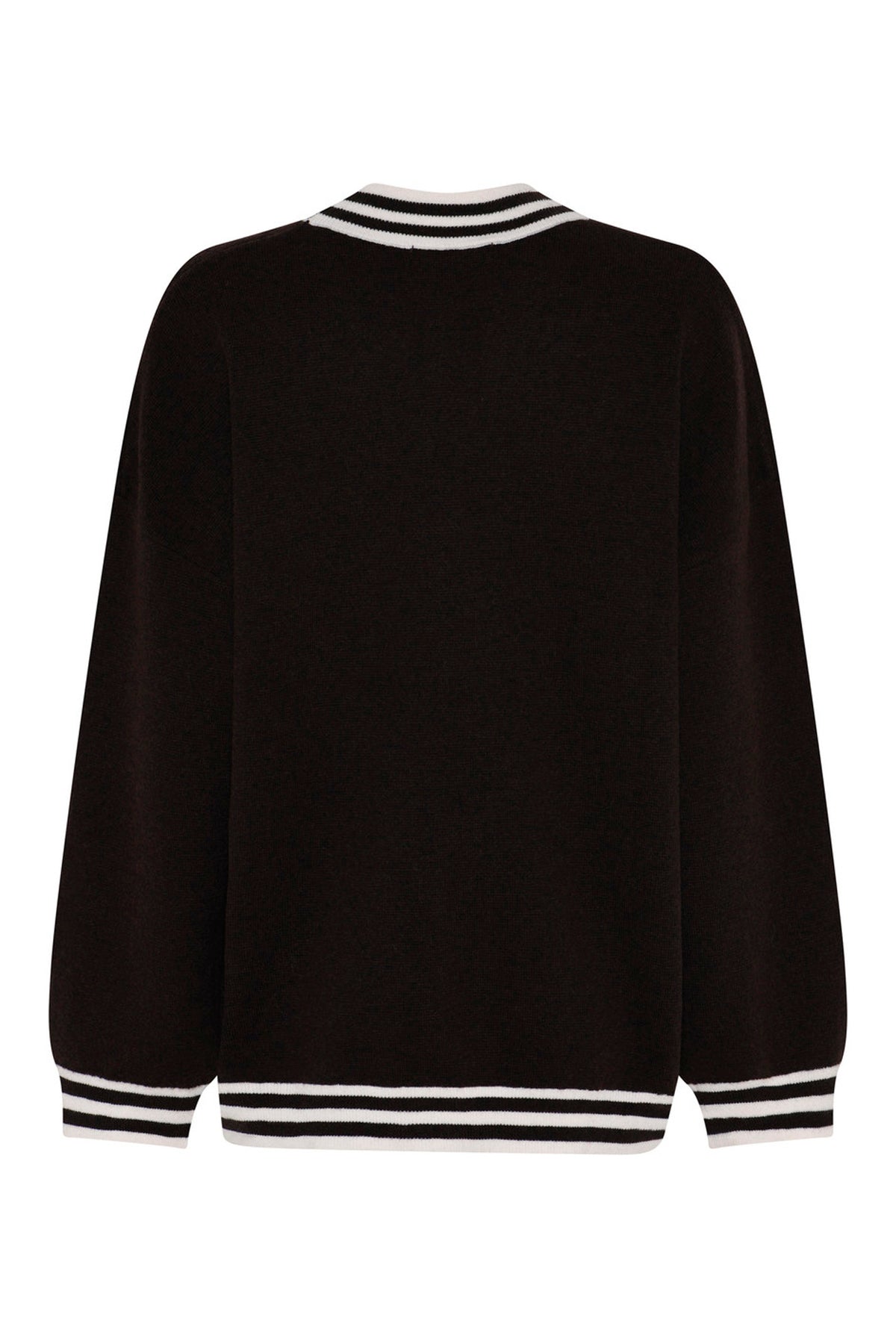 ChalinaBBSira knit cardigan Dark brown - BBW5165