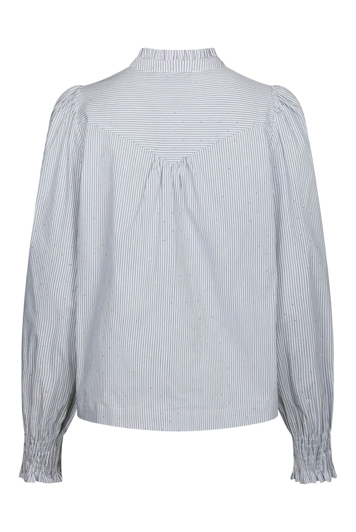 Astrida Stripe Stone Blouse White - 167292