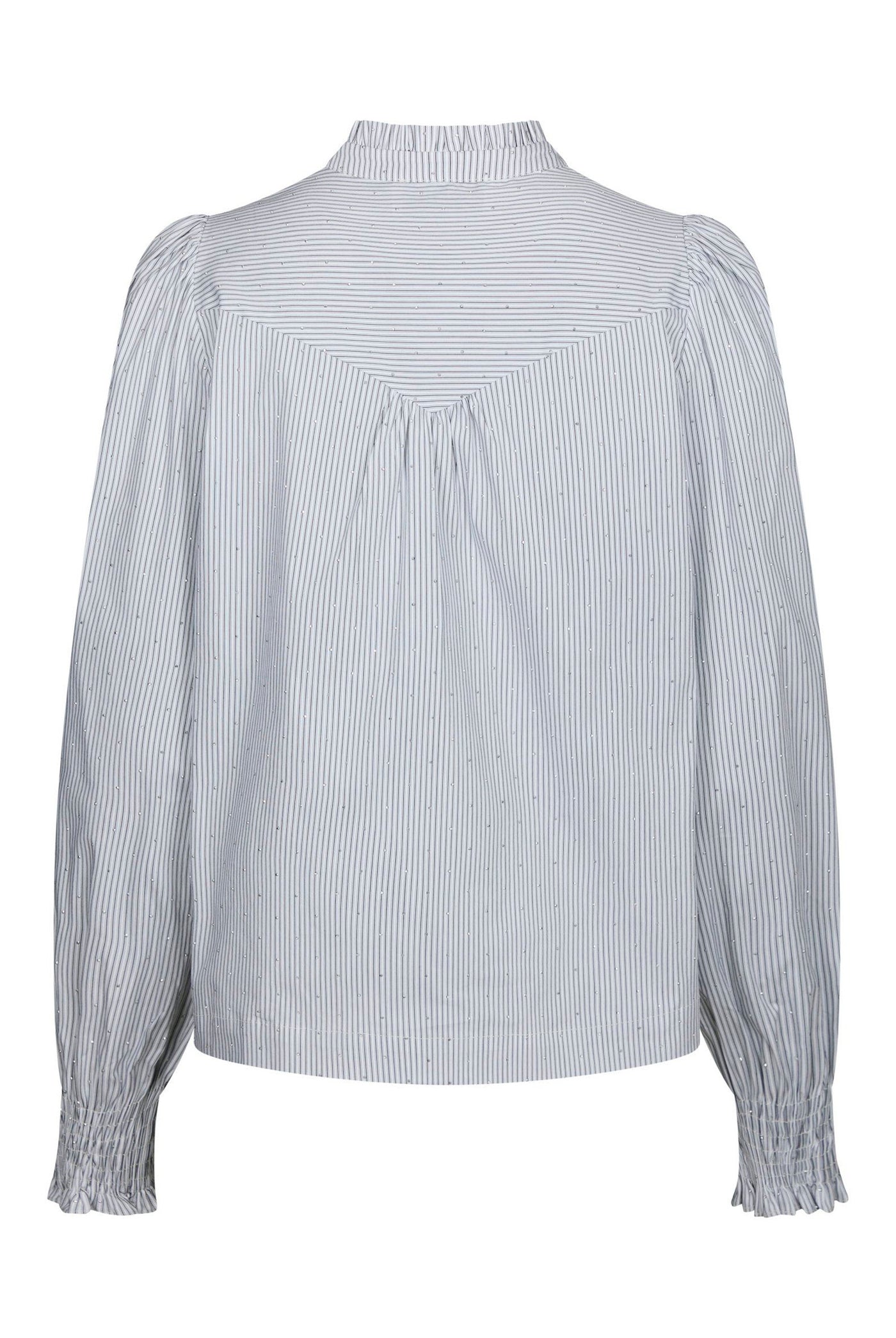 Astrida Stripe Stone Blouse White - 167292