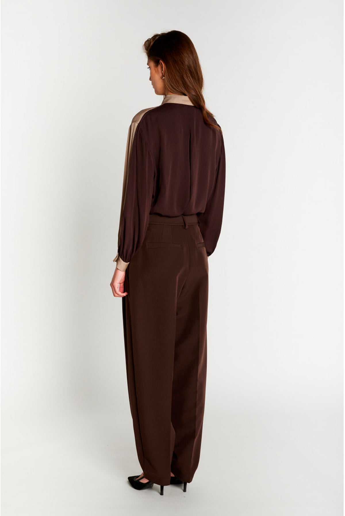 RubySusBBJonat pants Dark brown - BBW5203