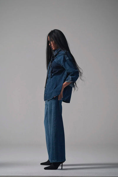 MMNOBLE TIME Dark Blue Denim - 800328 Thumbnail