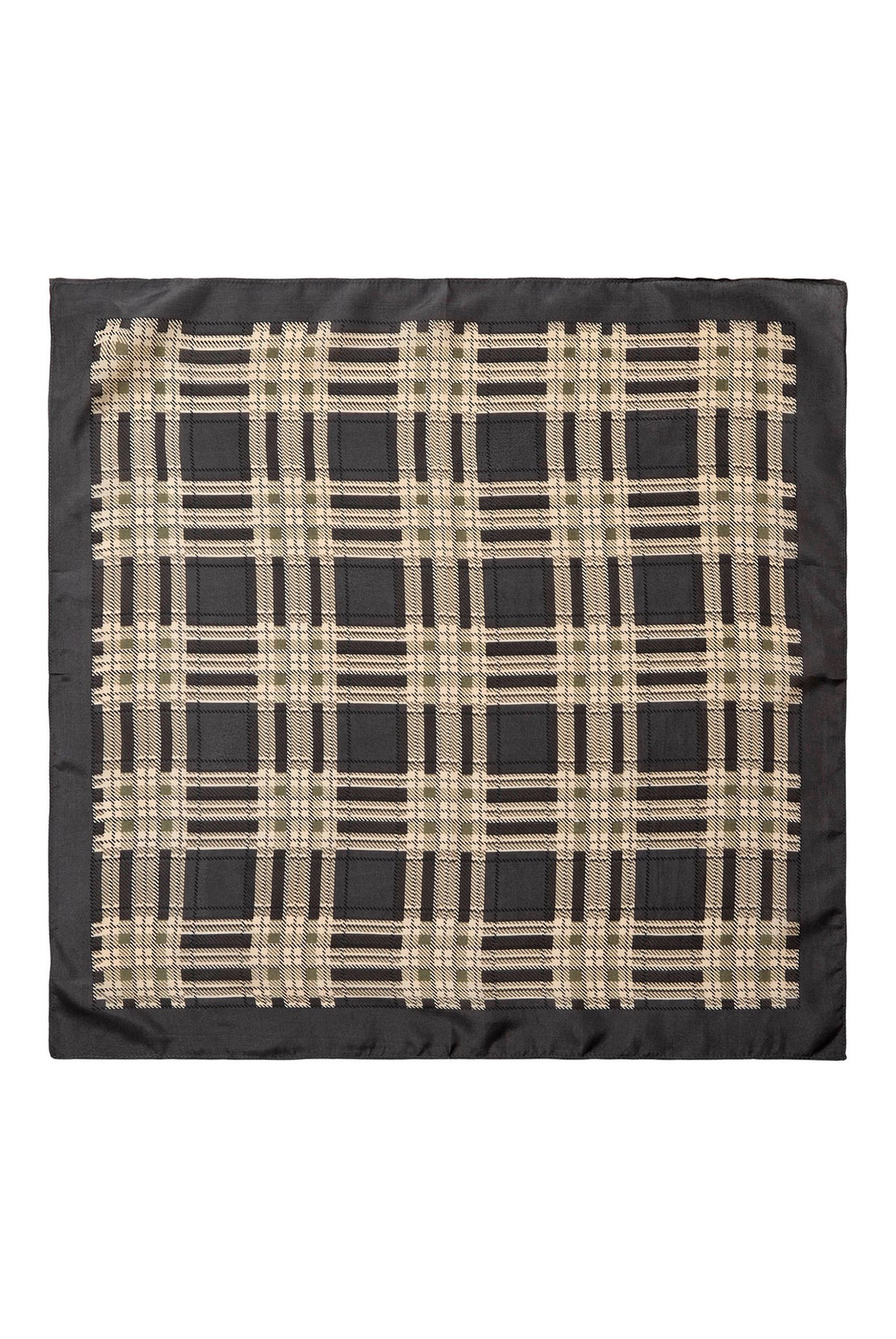 INASSW SILK SCARF 8030 Dark Grey - S264915