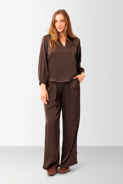 BLAKE PANTS Dark brown - 2500 Thumbnail