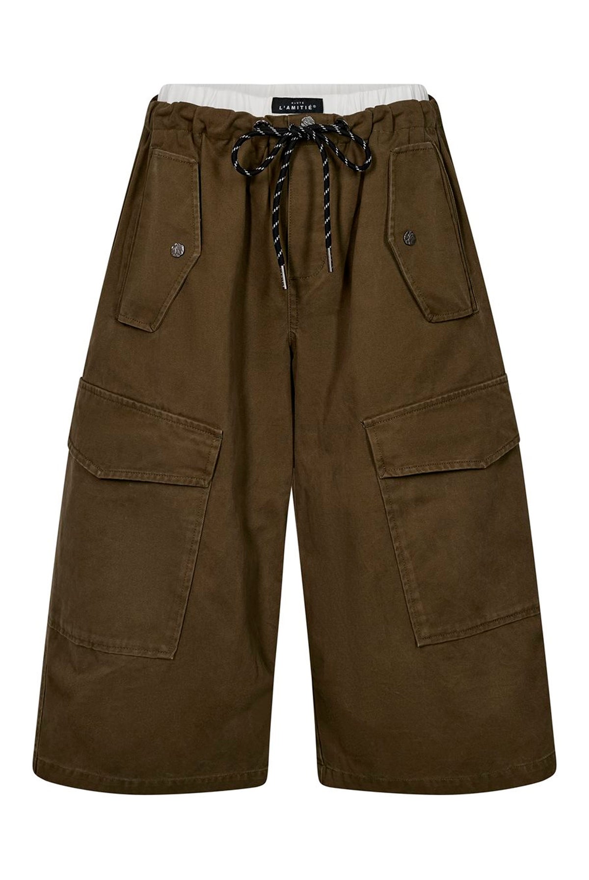 Pull On Cargo Bermudas ARMY - HL11005