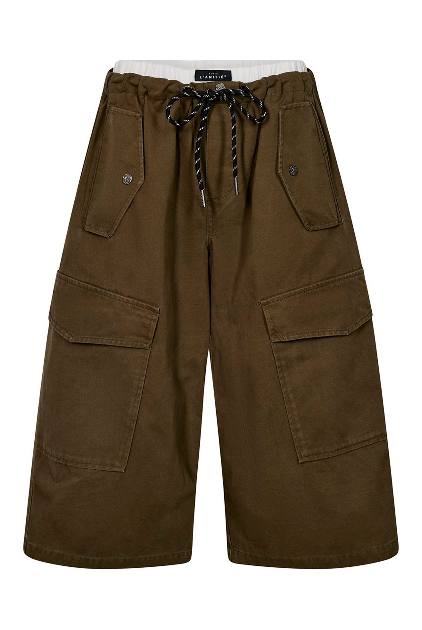Pull On Cargo Bermudas ARMY - HL11005