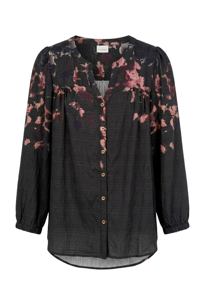 Poet shirt Brown - 17309 Thumbnail