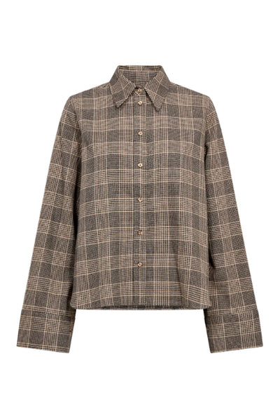 MMAyen Princ Check Shirt Black - 182440 Thumbnail
