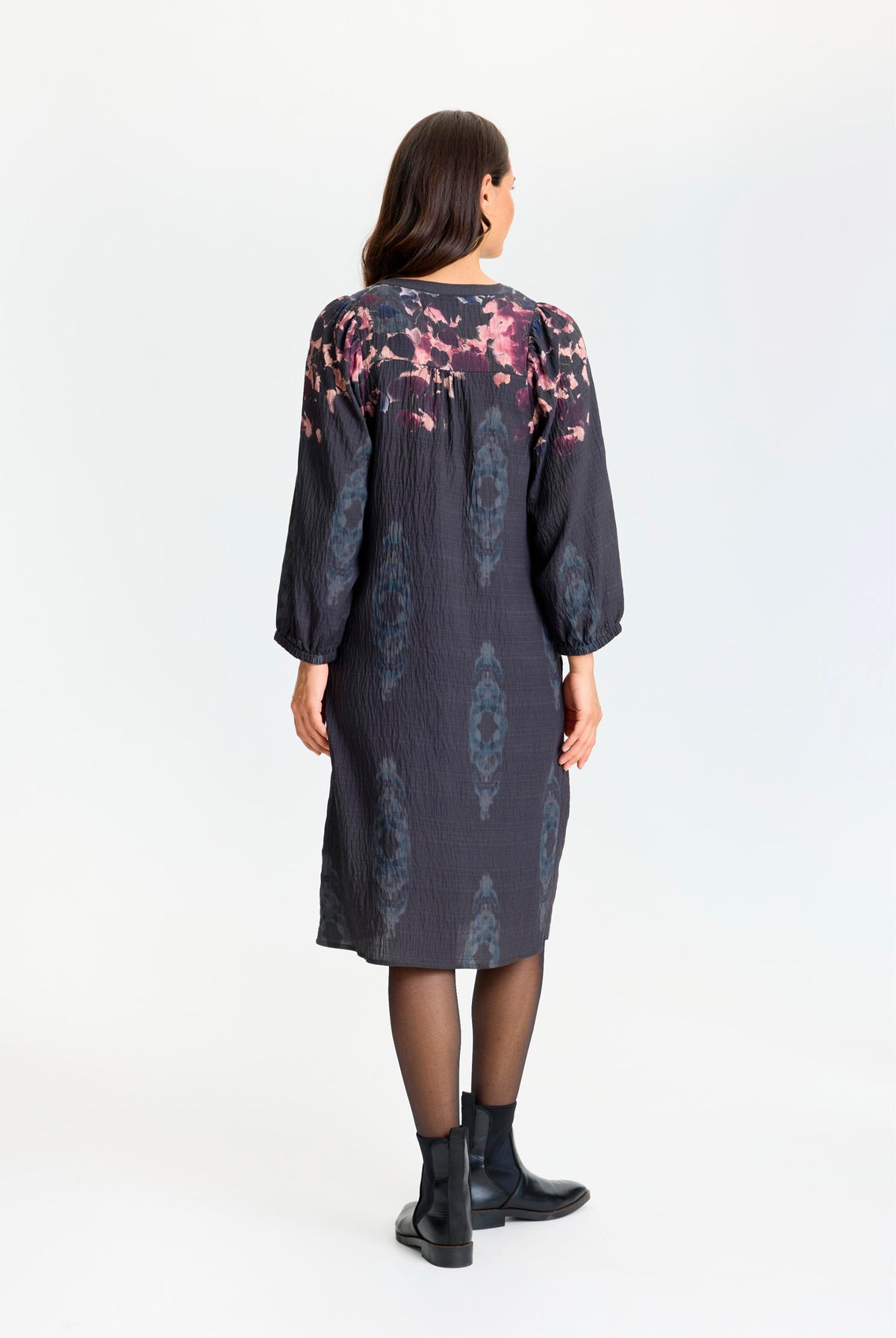 Poet dress Brown - 17310
