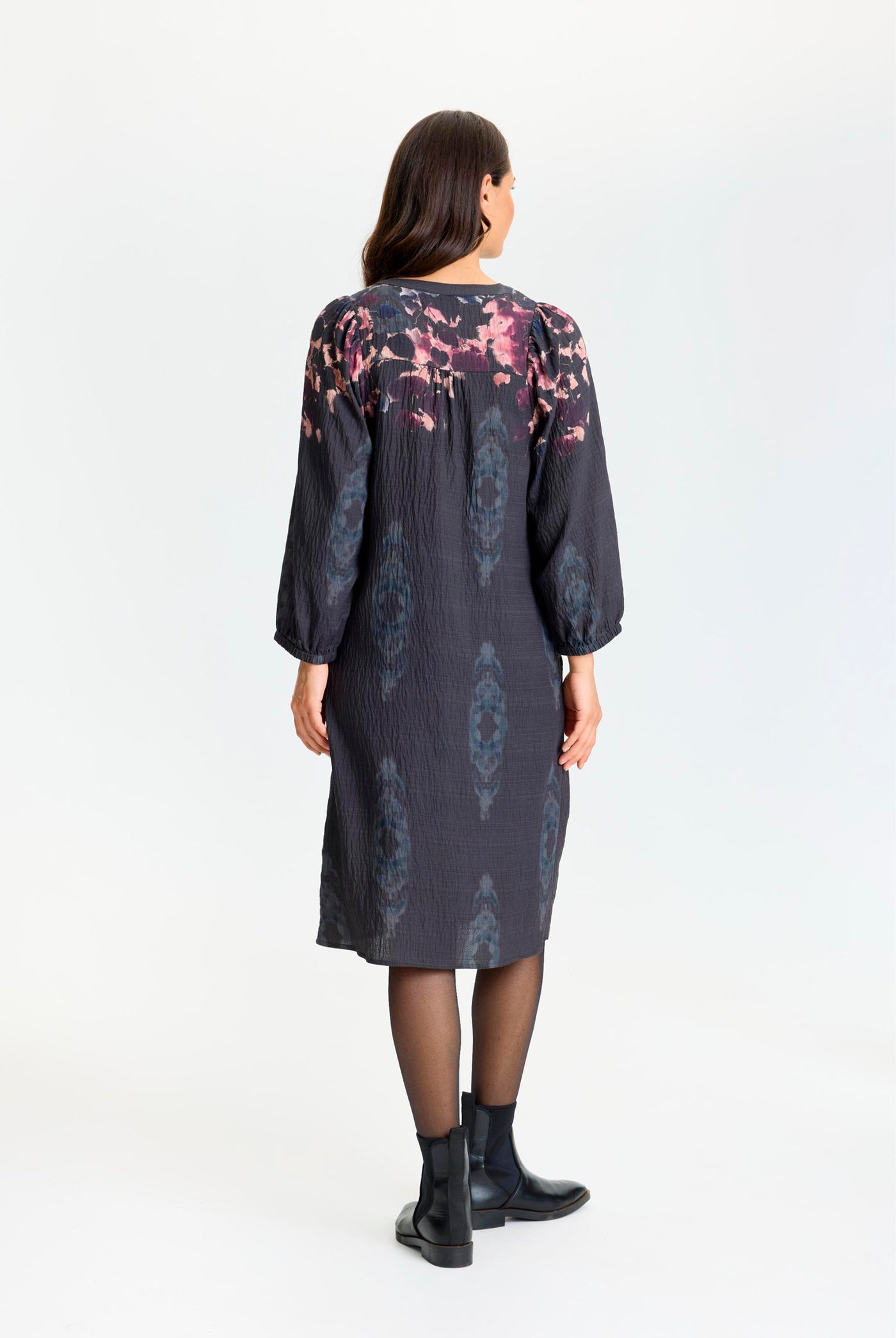 Poet dress Brown - 17310