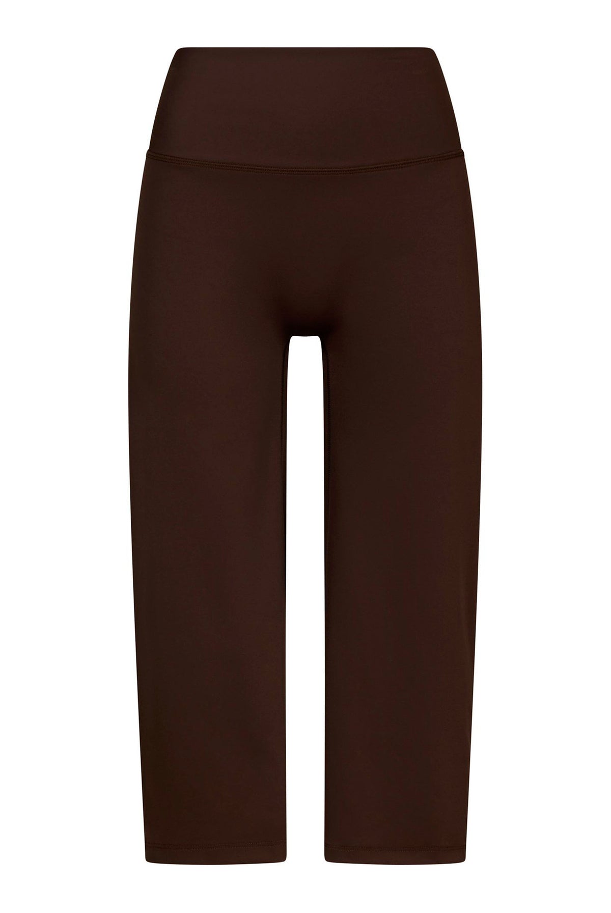 Lauri Wide Capri Pants Dark brown - 171241