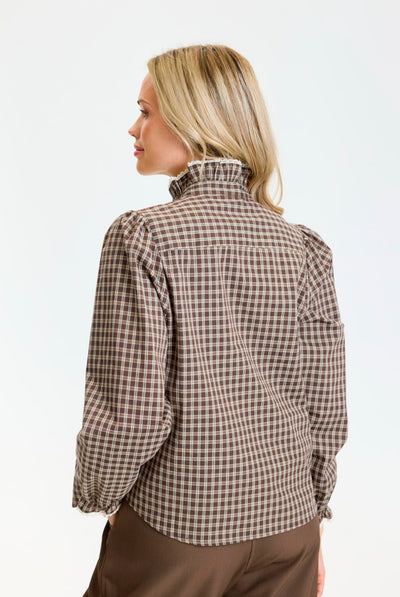 Cleo shirt Brown - 17290 Thumbnail