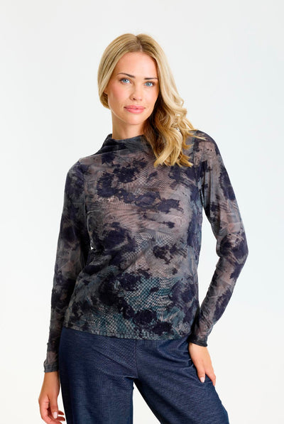 Abelone t-shirt Grey - 17283 Thumbnail