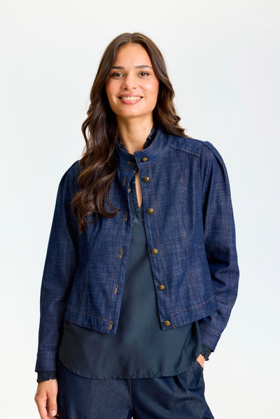Arianna Jacket DARK BLUE - 17278 Thumbnail