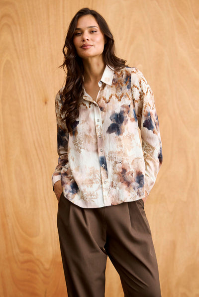 Loren pants Brown - 17273 Thumbnail