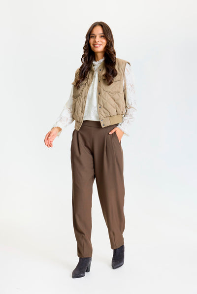 Loren pants Brown - 17273 Thumbnail