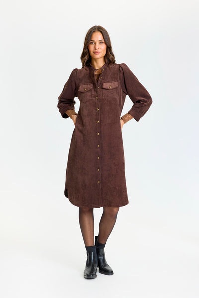 Dicte dress Brown - 17280 Thumbnail