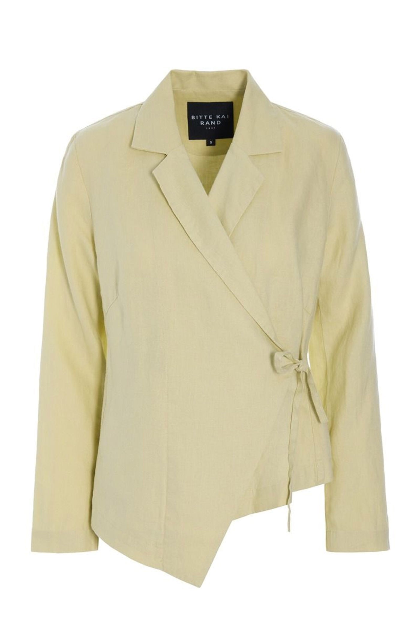 Lazy linen asymmetrisk jakke PERNOD - 261-2141-5560
