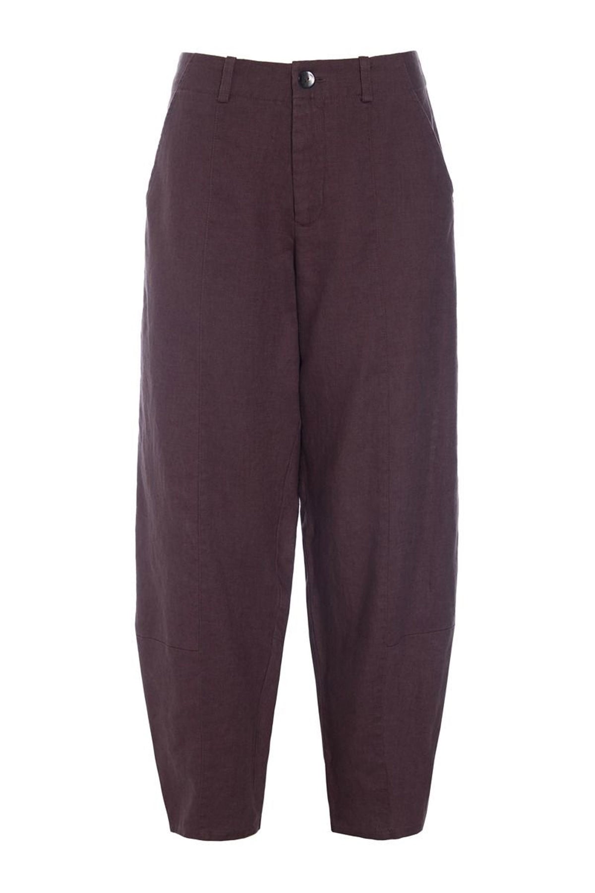 Lazy linen bukser RAISIN - 261-2141-4053