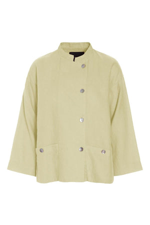 Lazy linen jakke med krave PERNOD - 261-2141-5561