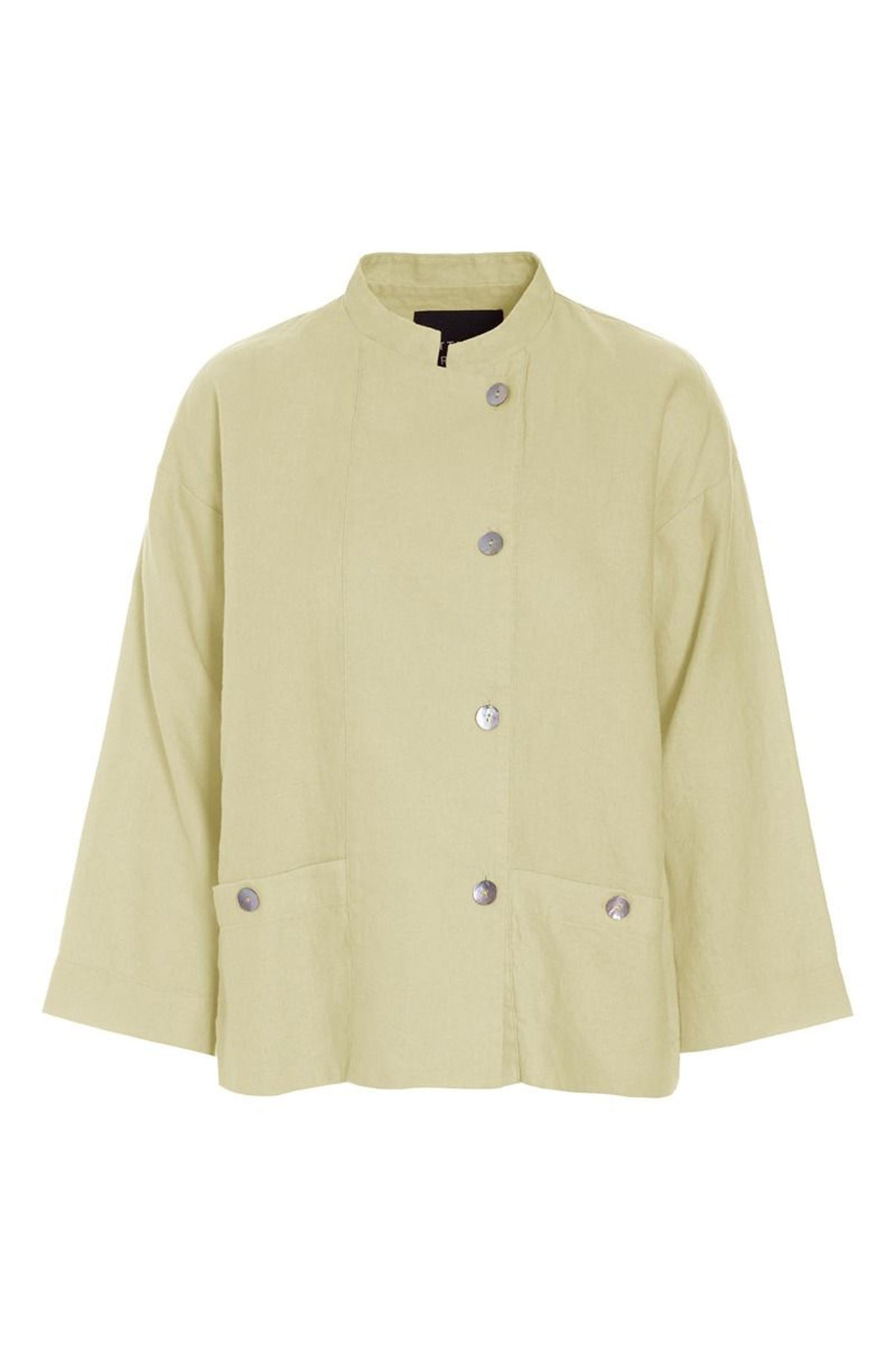 Lazy linen jakke med krave PERNOD - 261-2141-5561