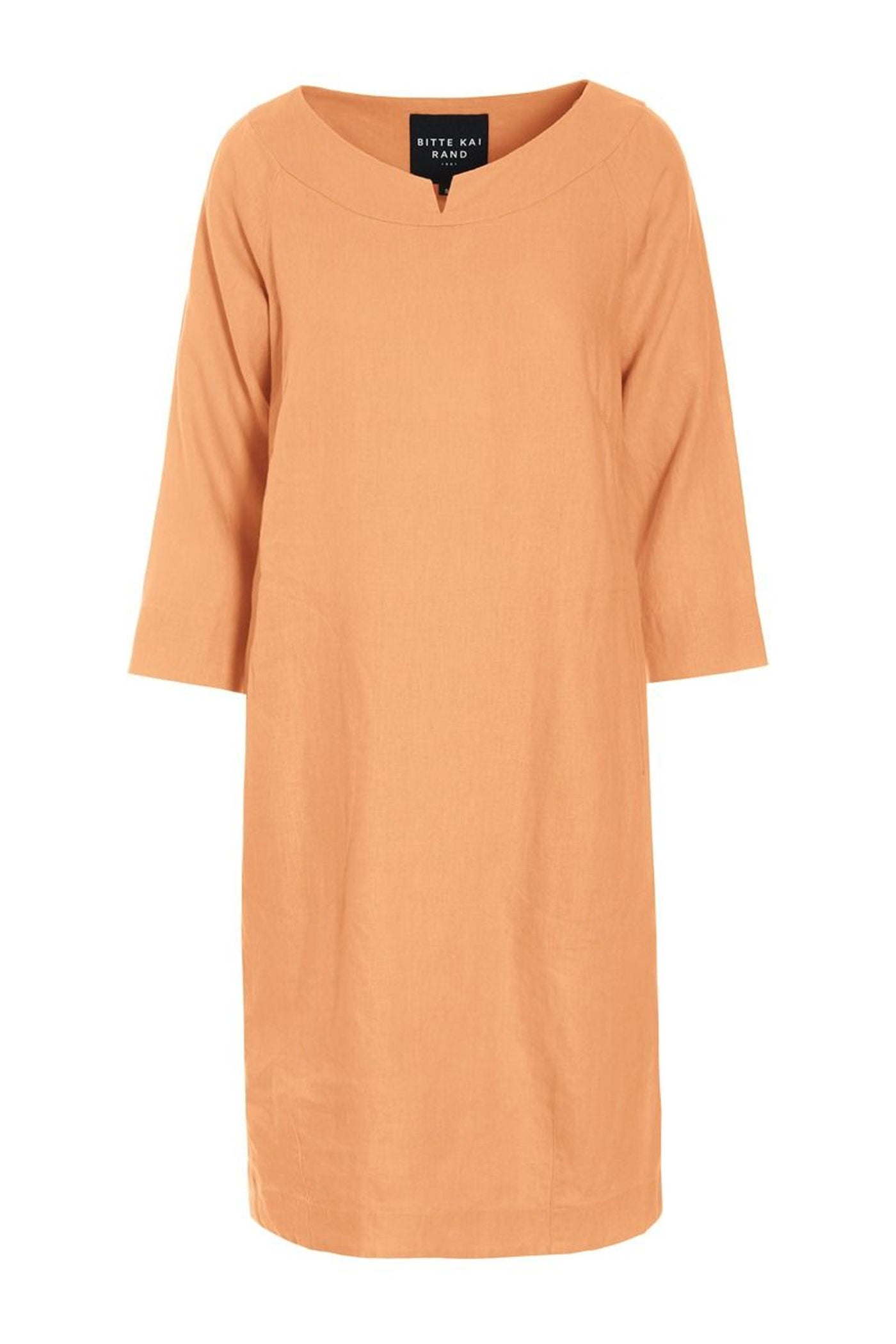 Lazy linen kjole MELON - 261-2141-5221