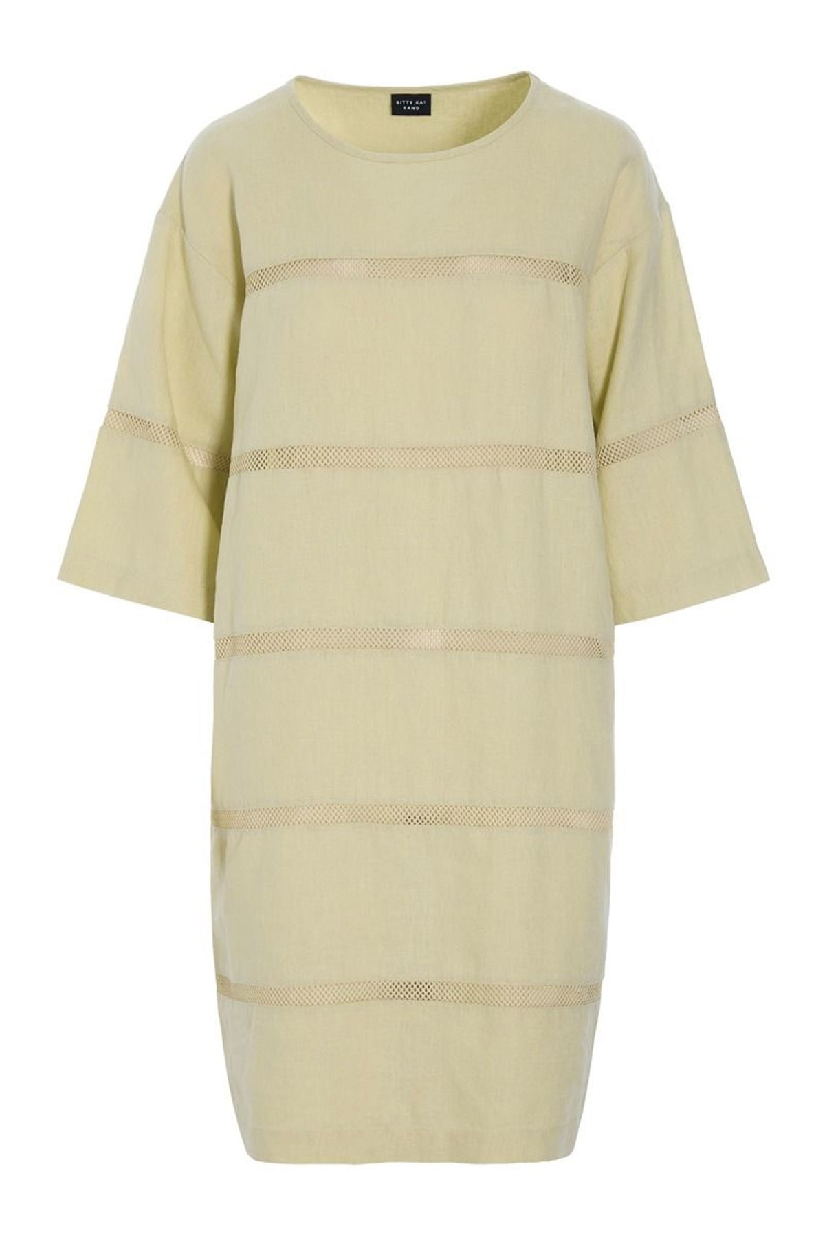 Lazy linen kjole med paneler PERNOD - 261-2141-5559