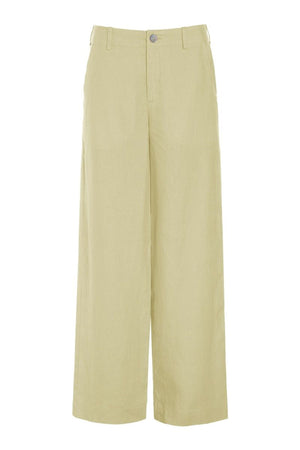 Lazy linen lige bukser PERNOD - 261-2141-5564