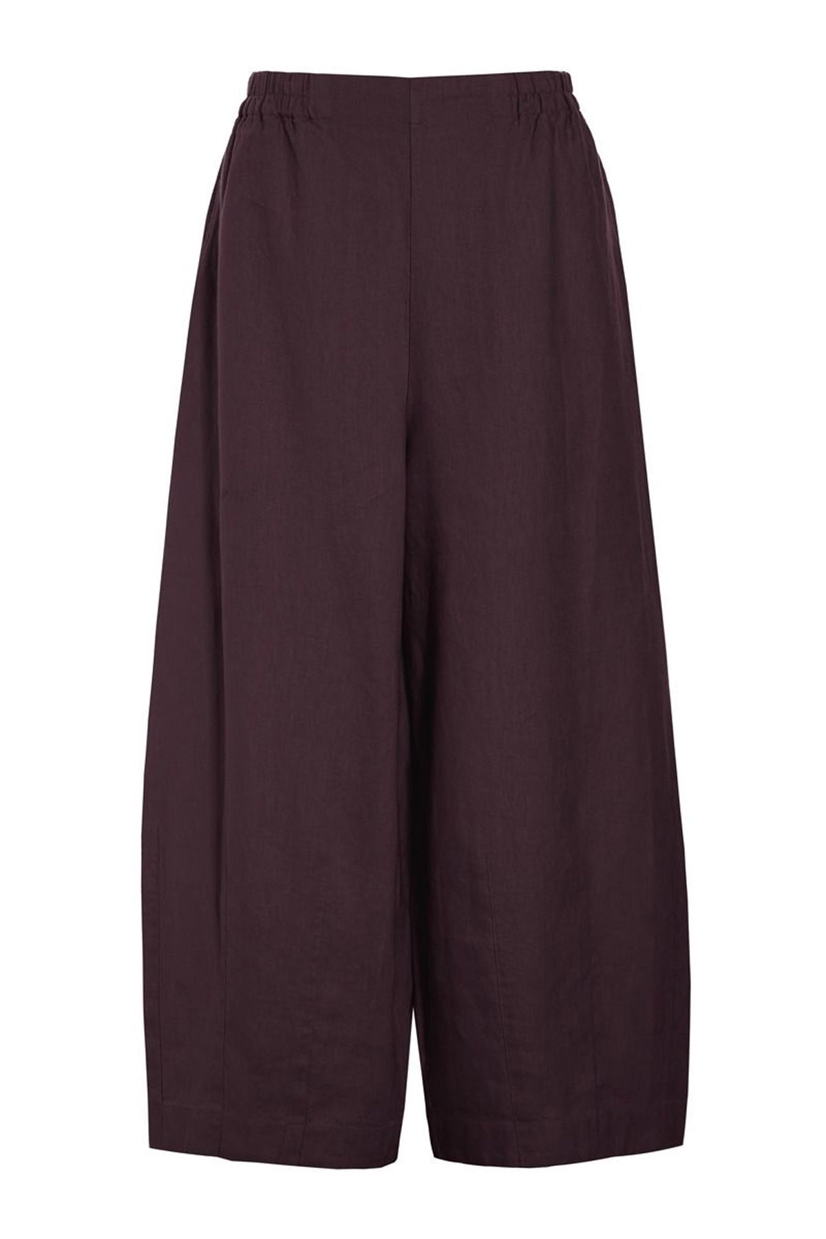 Lazy linen vide bukser RAISIN - 261-2141-5563