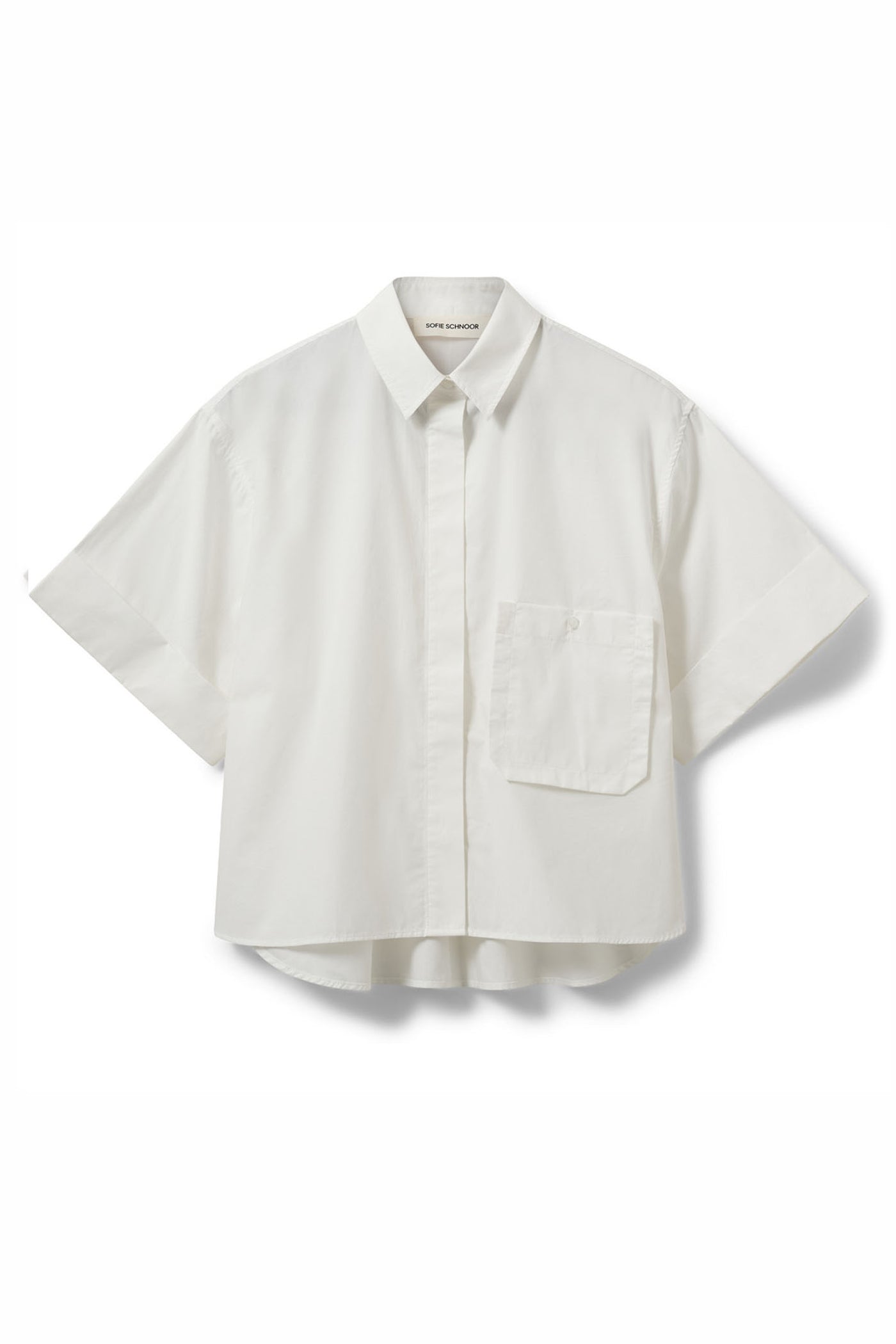 Leanasw Short Sleeve Shirt White Alyssum - S262118