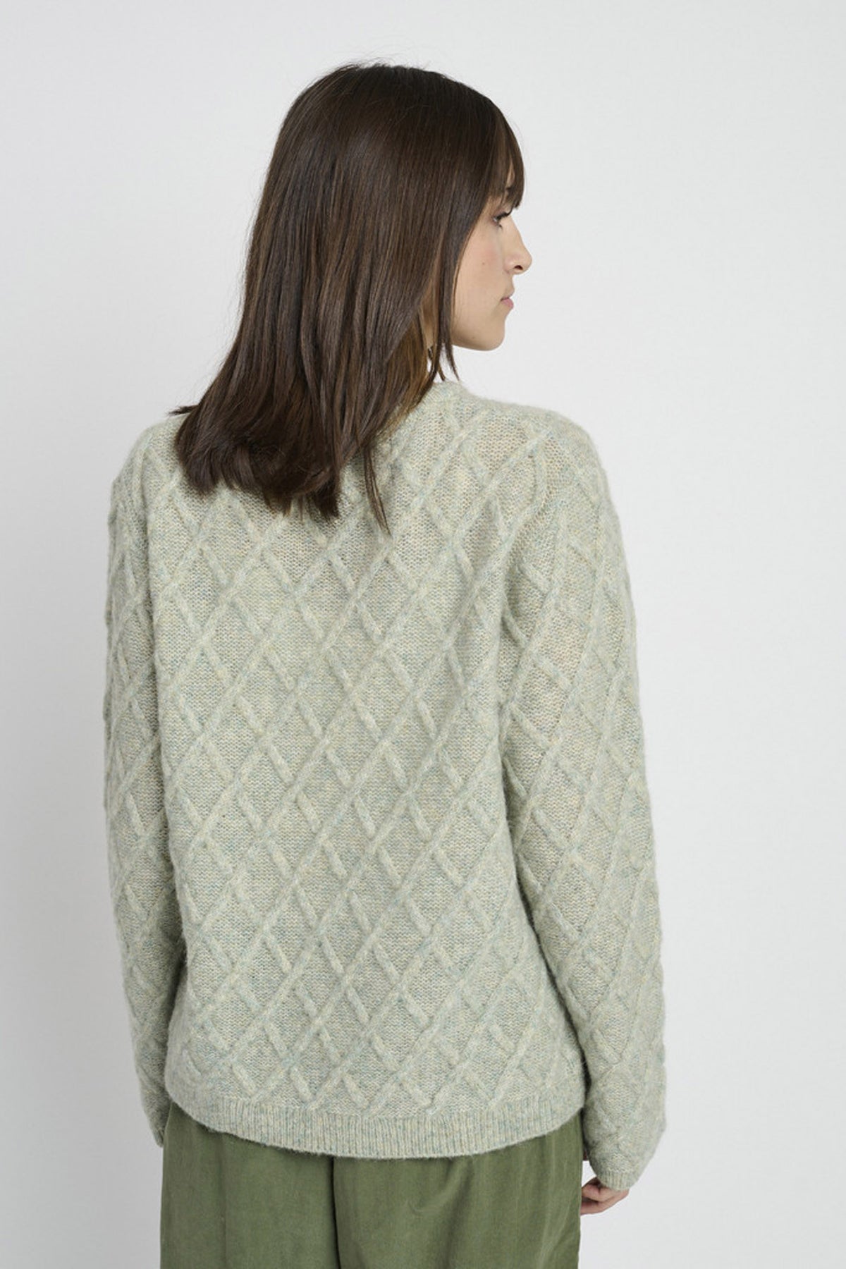 LiBonni 3451 light green melange - L5257.6737