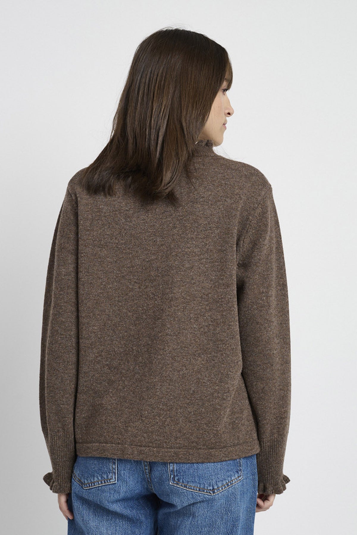 LiCassandra 1960 dark brown melange - L5026.2943