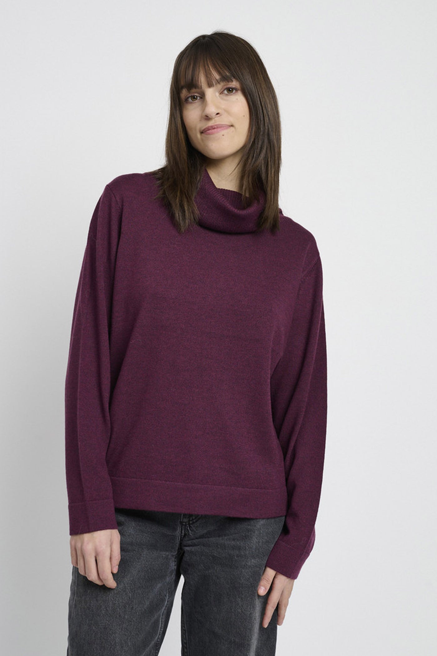 LiKirsten 2660 granat red melange - L626.2943