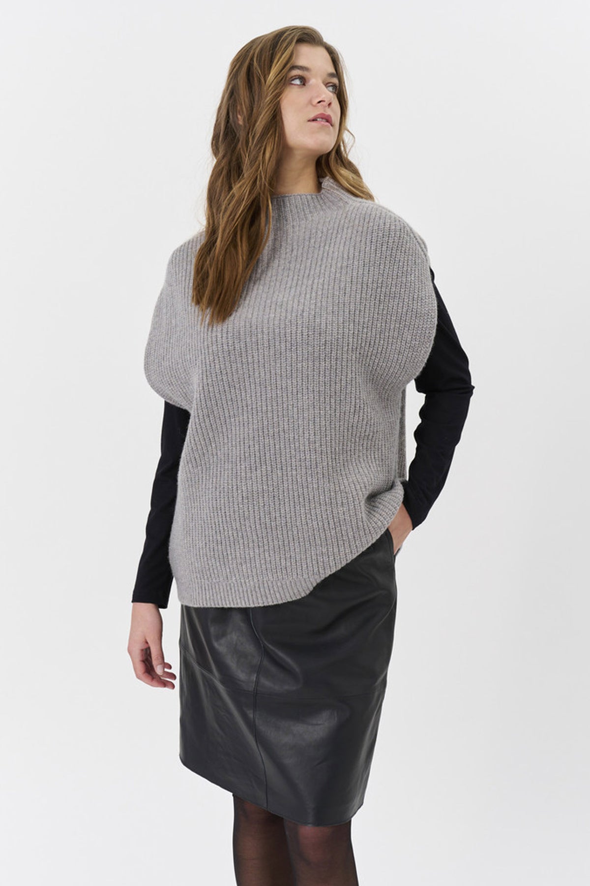 LiMoon 9450 LIGHT GREY MELANGE - L5171.2944 – BUSTEDWOMAN